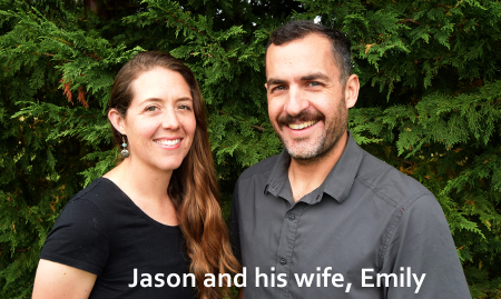 Jason and wife, Emily